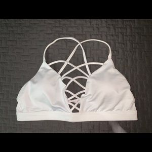 White VS Sports Bra